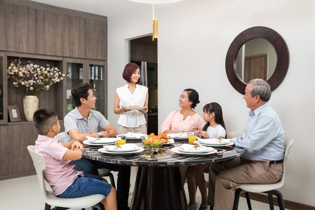 Gia đình chị A