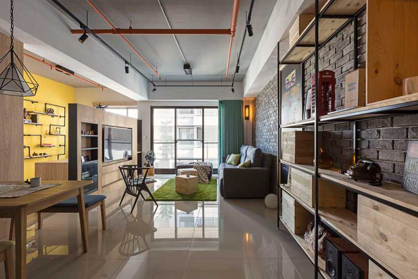 Can ho phong cach urban