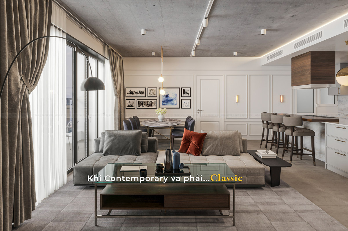 Phong cách Đương Đại- Contemporary style-Fedic