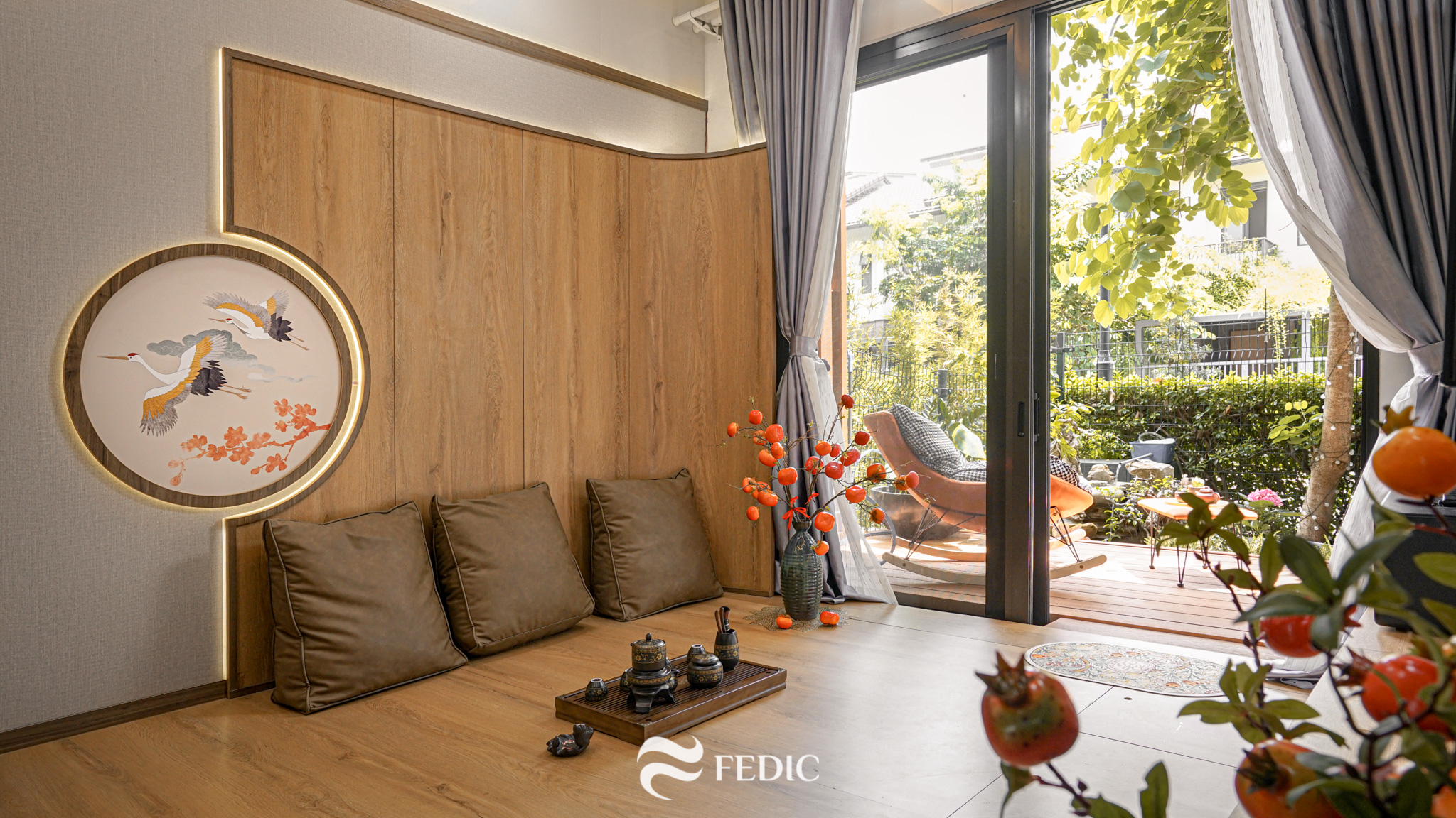Nội thất nhà phố vườn WTP_Mr Giang_Fedic Decor