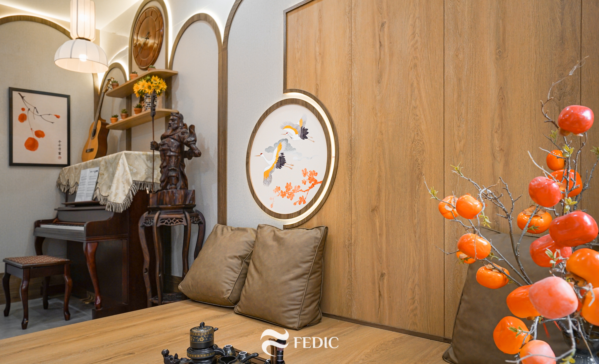 Nội thất nhà phố vườn WTP_Mr Giang_Fedic Decor