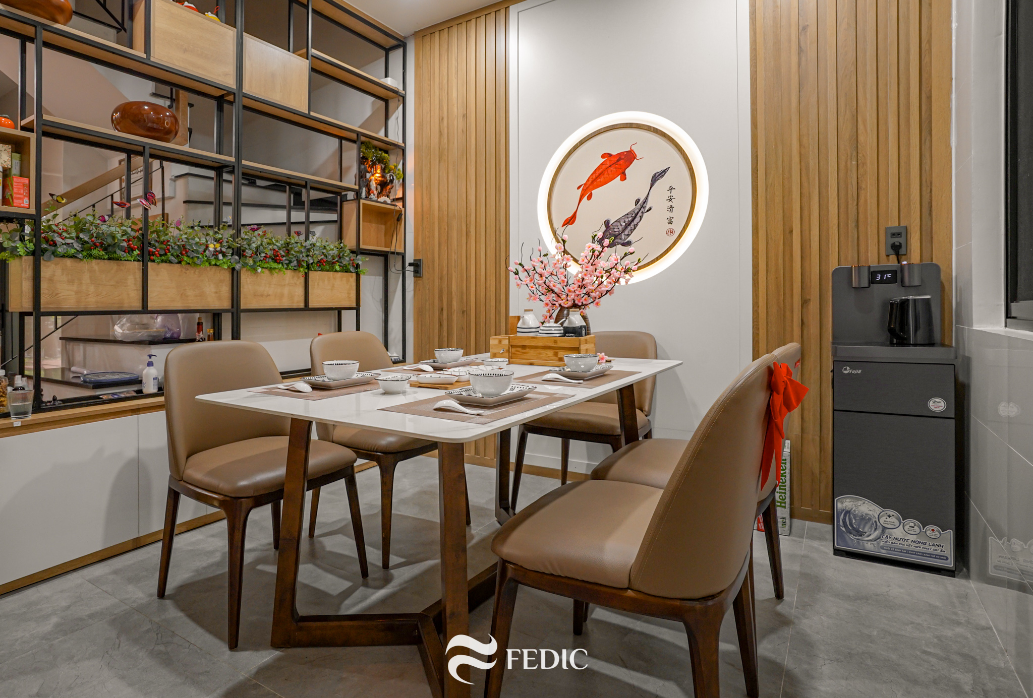 Nội thất nhà phố vườn WTP_Mr Giang_Fedic Decor