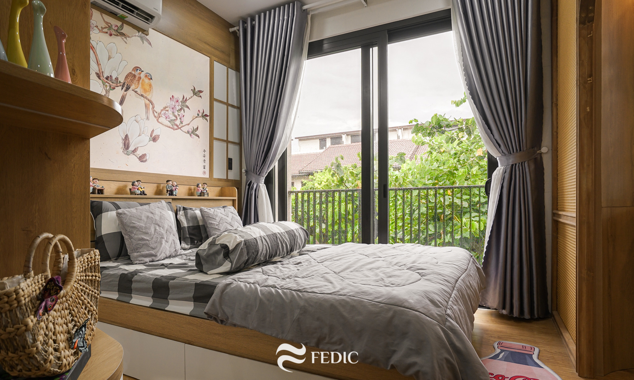 Nhà phố vườn phong cách nội thất hàn quốc