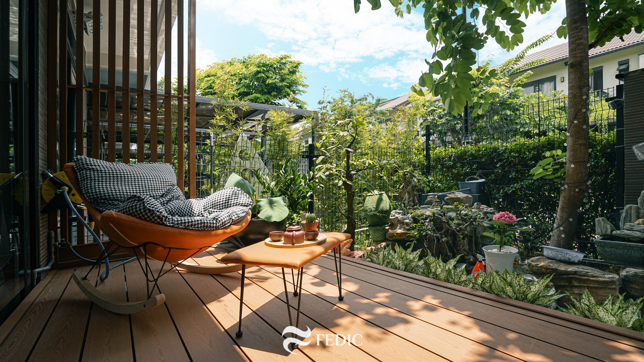 Nội thất nhà phố vườn WTP_Mr Giang_Fedic Decor