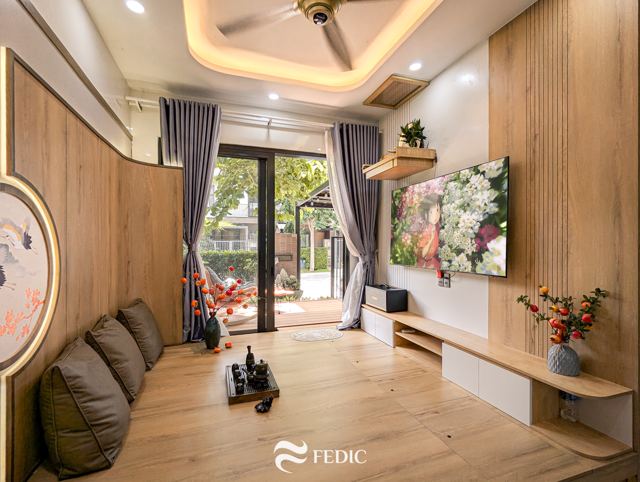 Nội thất nhà phố vườn WTP_Mr Giang_Fedic Decor