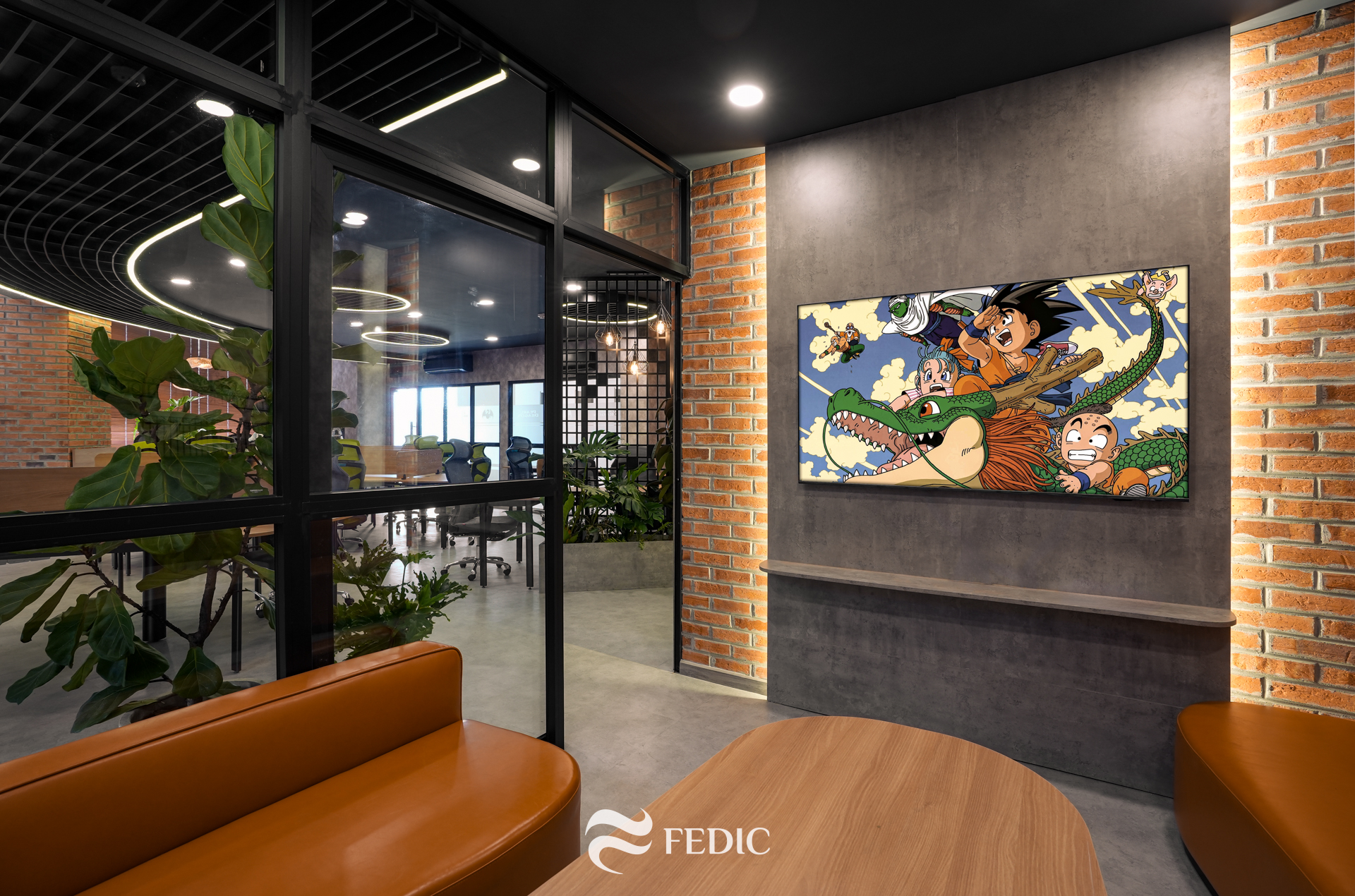 Pearl Dragon Office_Fedic Decor