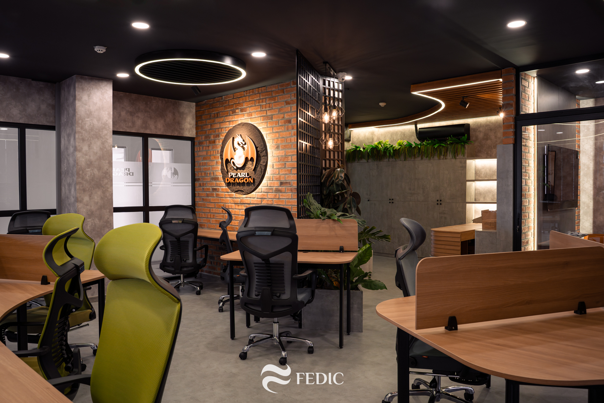 Pearl Dragon Office_Fedic Decor