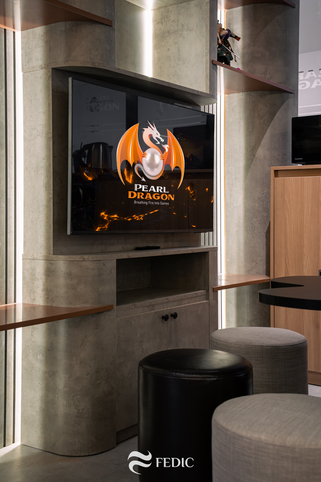 Pearl Dragon Office_Fedic Decor
