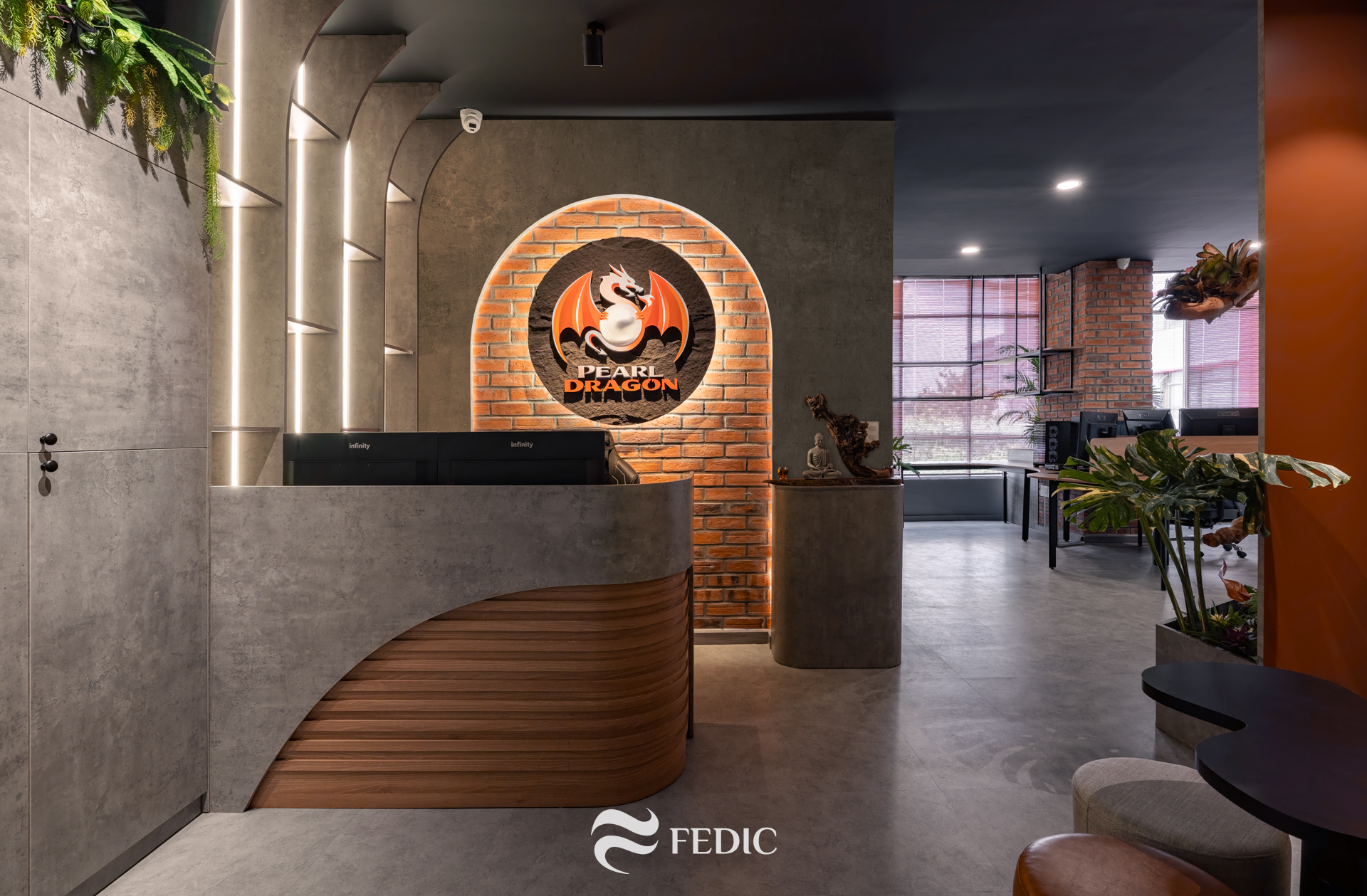 Pearl Dragon Office_Fedic Decor