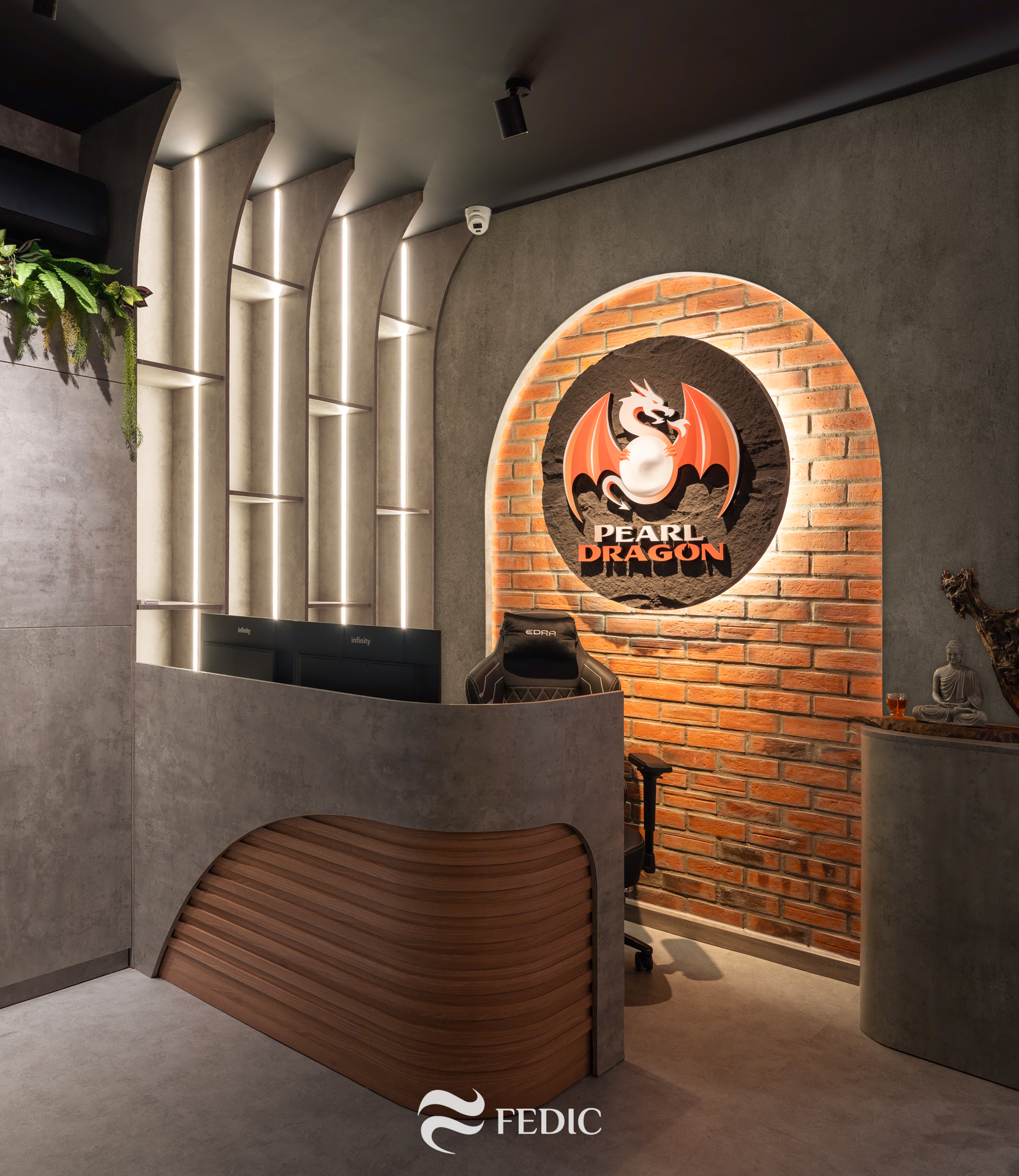 Pearl Dragon Office_Fedic Decor