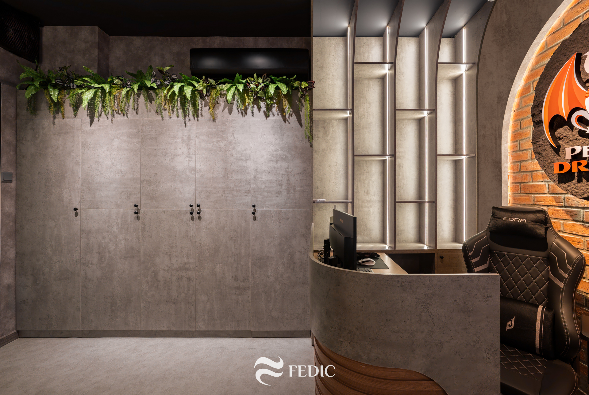 Pearl Dragon Office_Fedic Decor