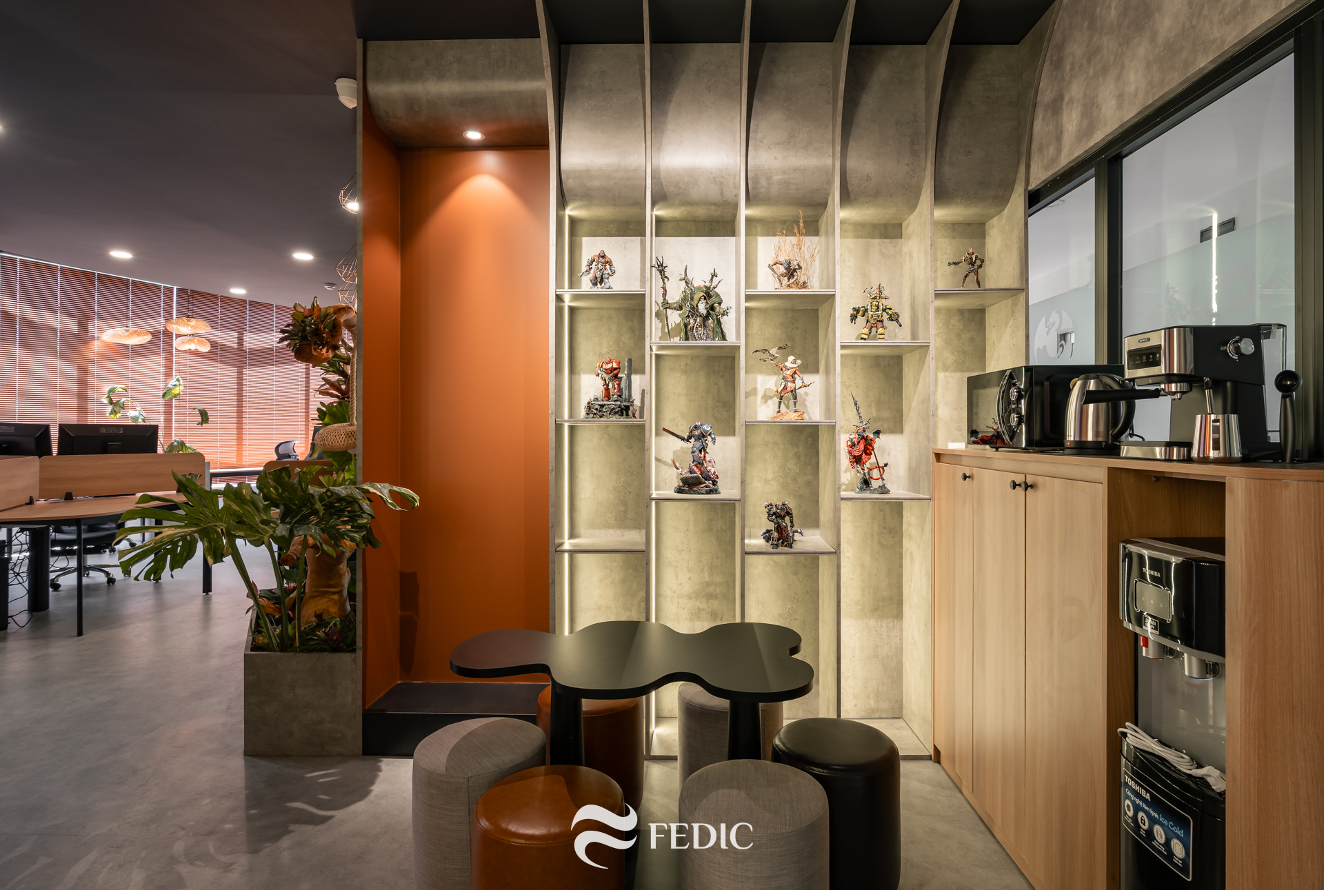 Pearl Dragon Office_Fedic Decor