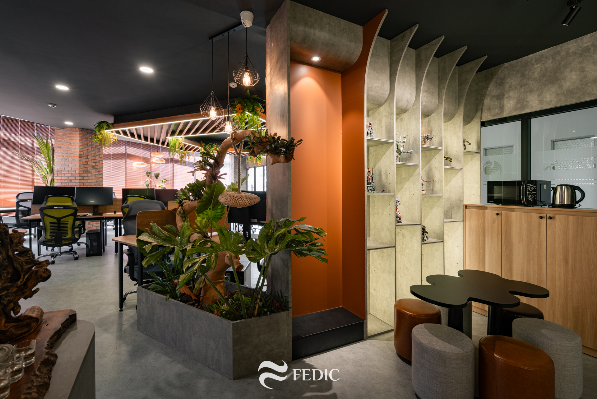 Pearl Dragon Office_Fedic Decor