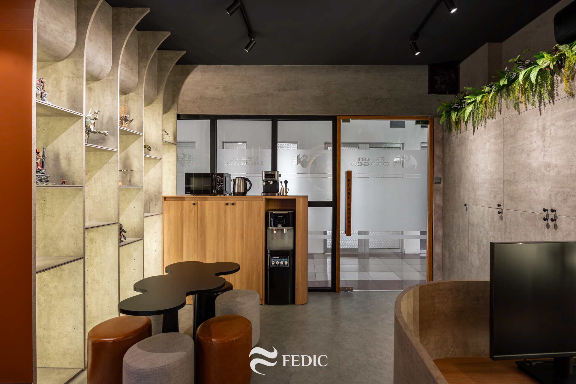 Pearl Dragon Office_Fedic Decor