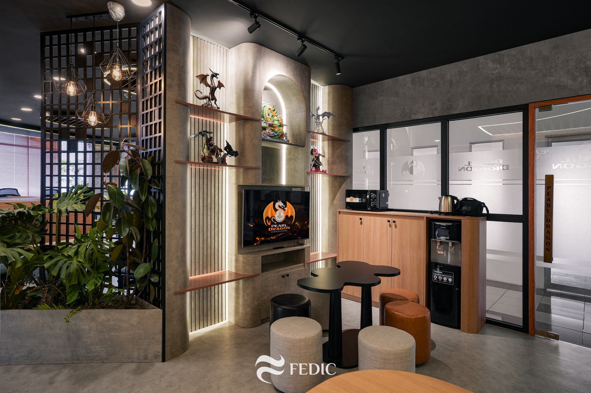 Pearl Dragon Office_Fedic Decor
