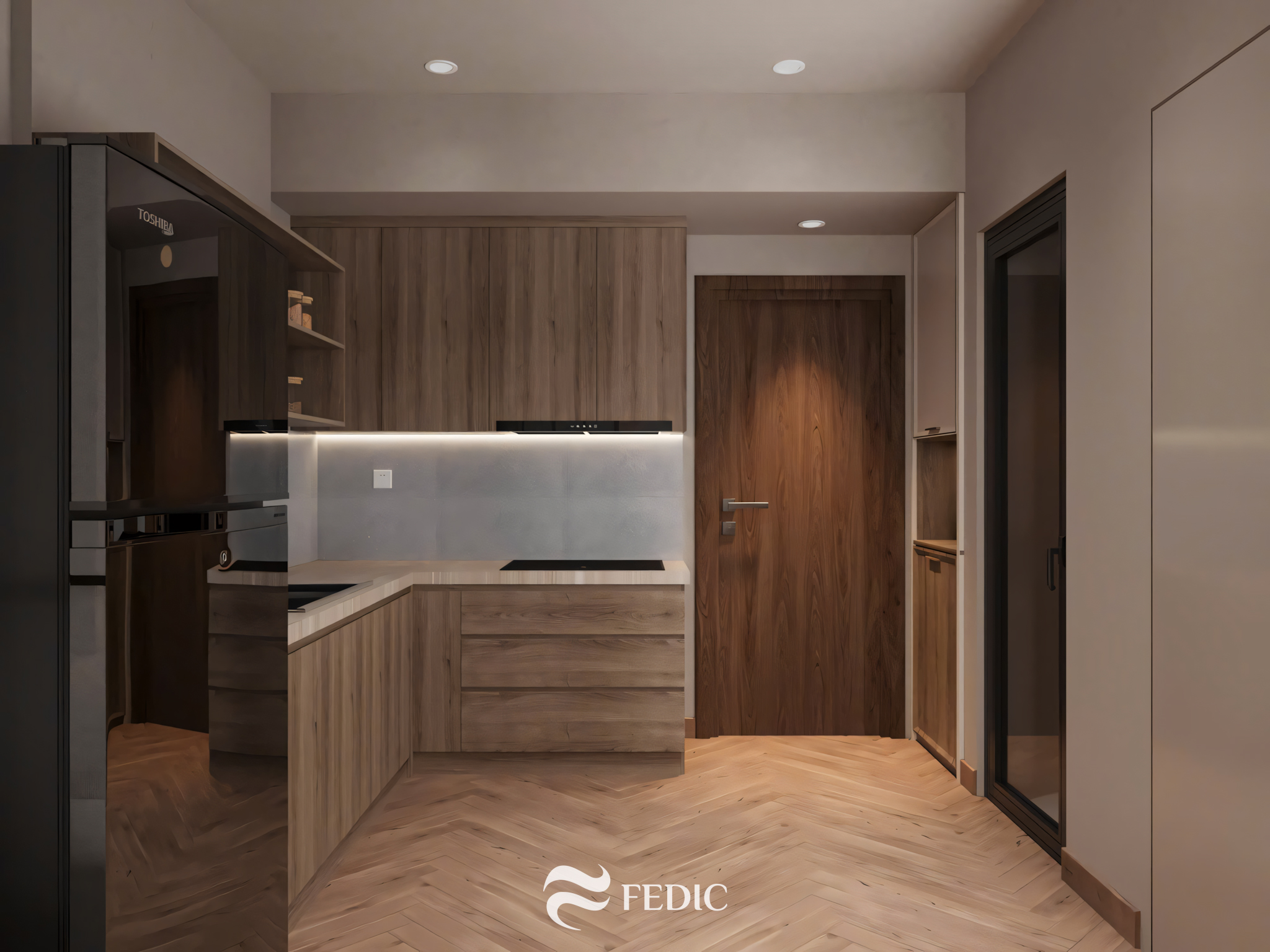 Căn hộ dịch vụ Ehome WTP-Fedic Decor