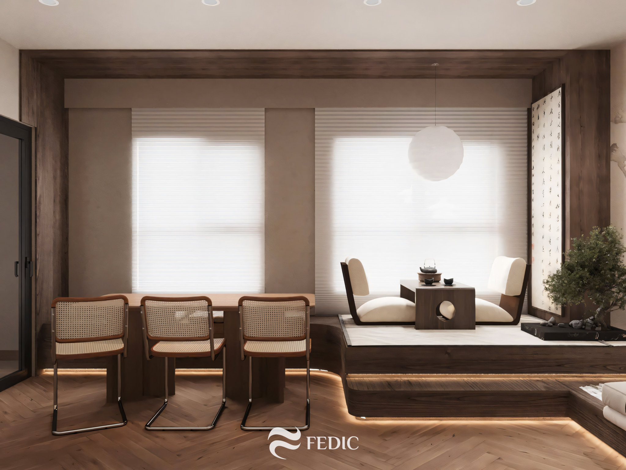 Căn hộ dịch vụ Ehome WTP-Fedic Decor