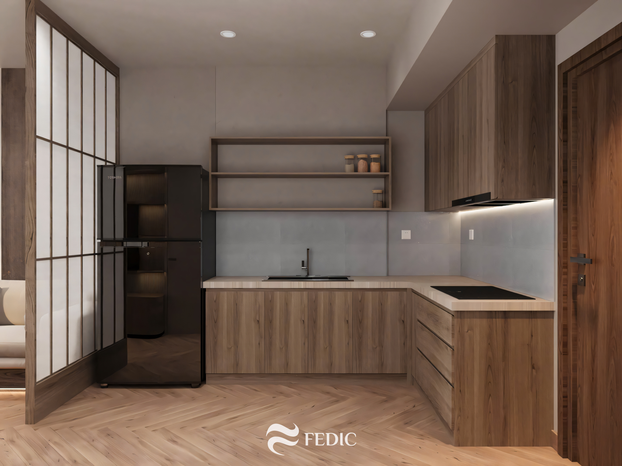 Căn hộ dịch vụ Ehome WTP-Fedic Decor