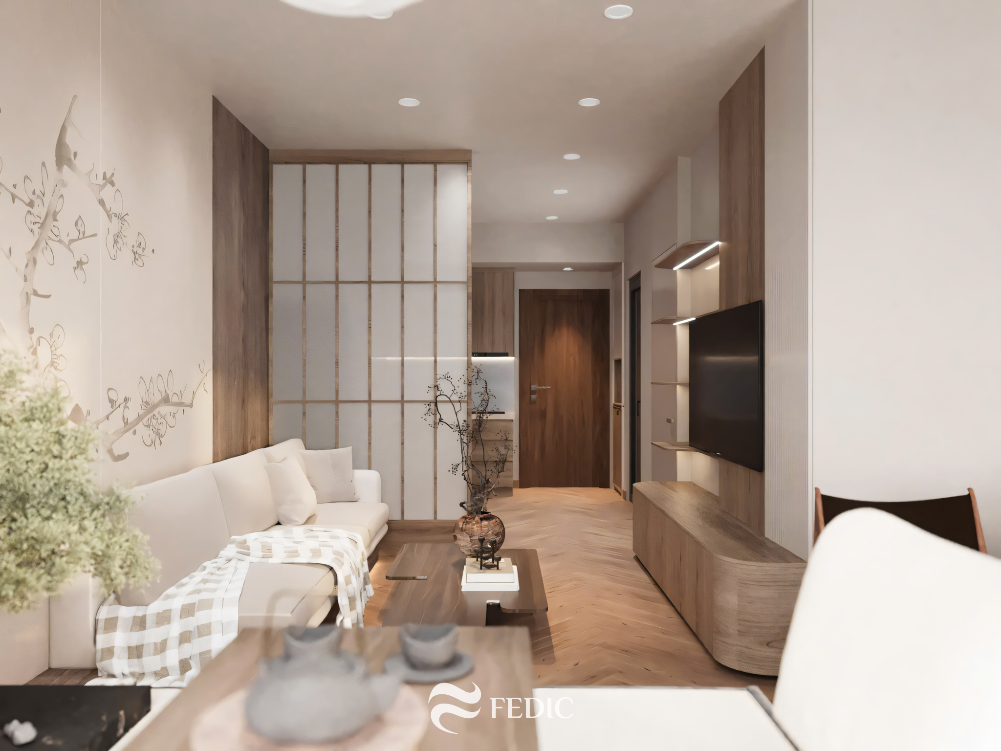 Căn hộ dịch vụ Ehome WTP-Fedic Decor