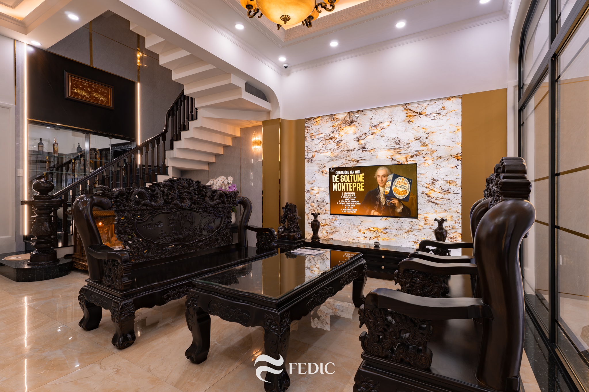 Nhà phố cổ điển_Mr Khanh_Fedic