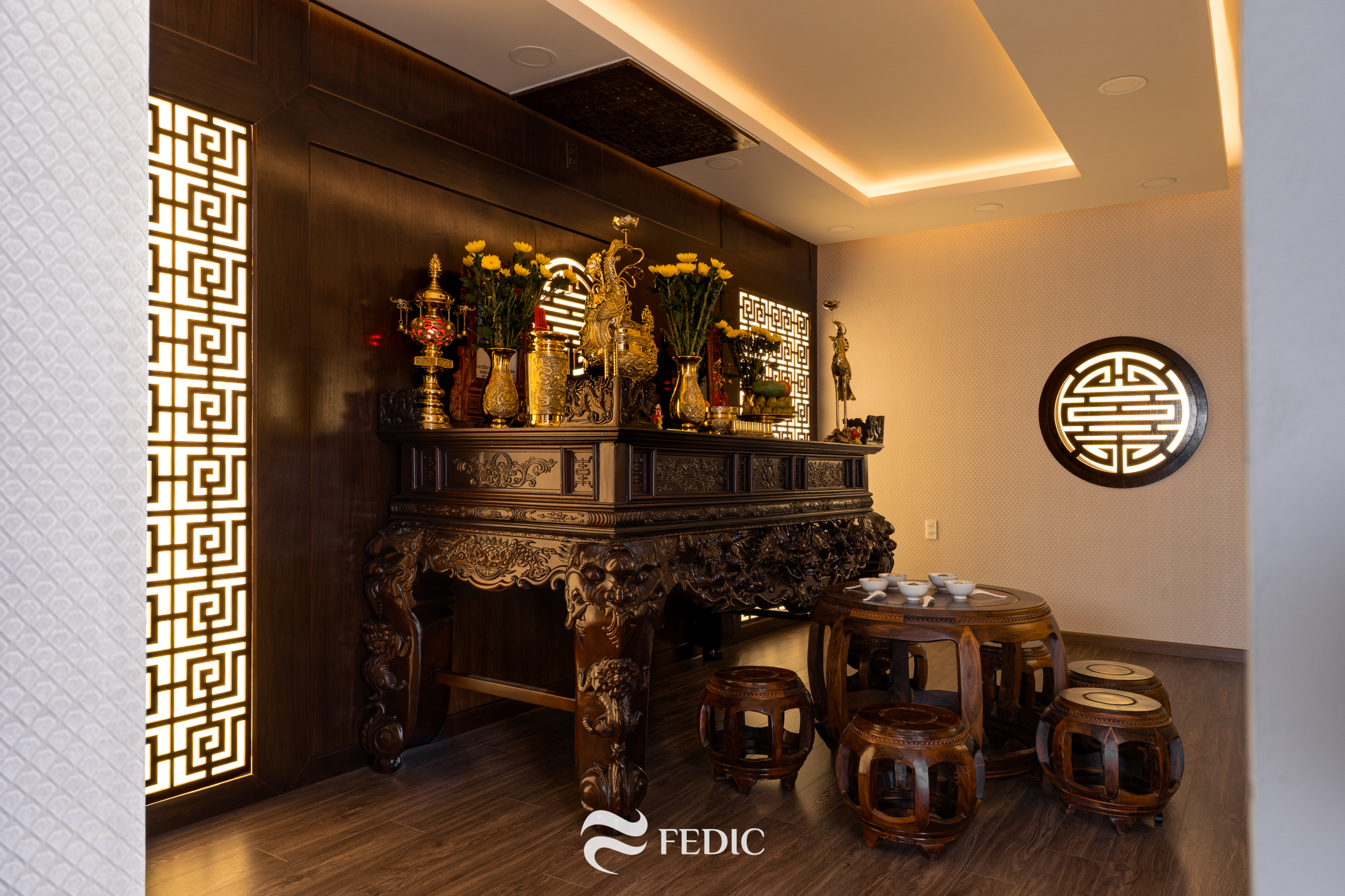 Nhà phố cổ điển_Mr Khanh_Fedic