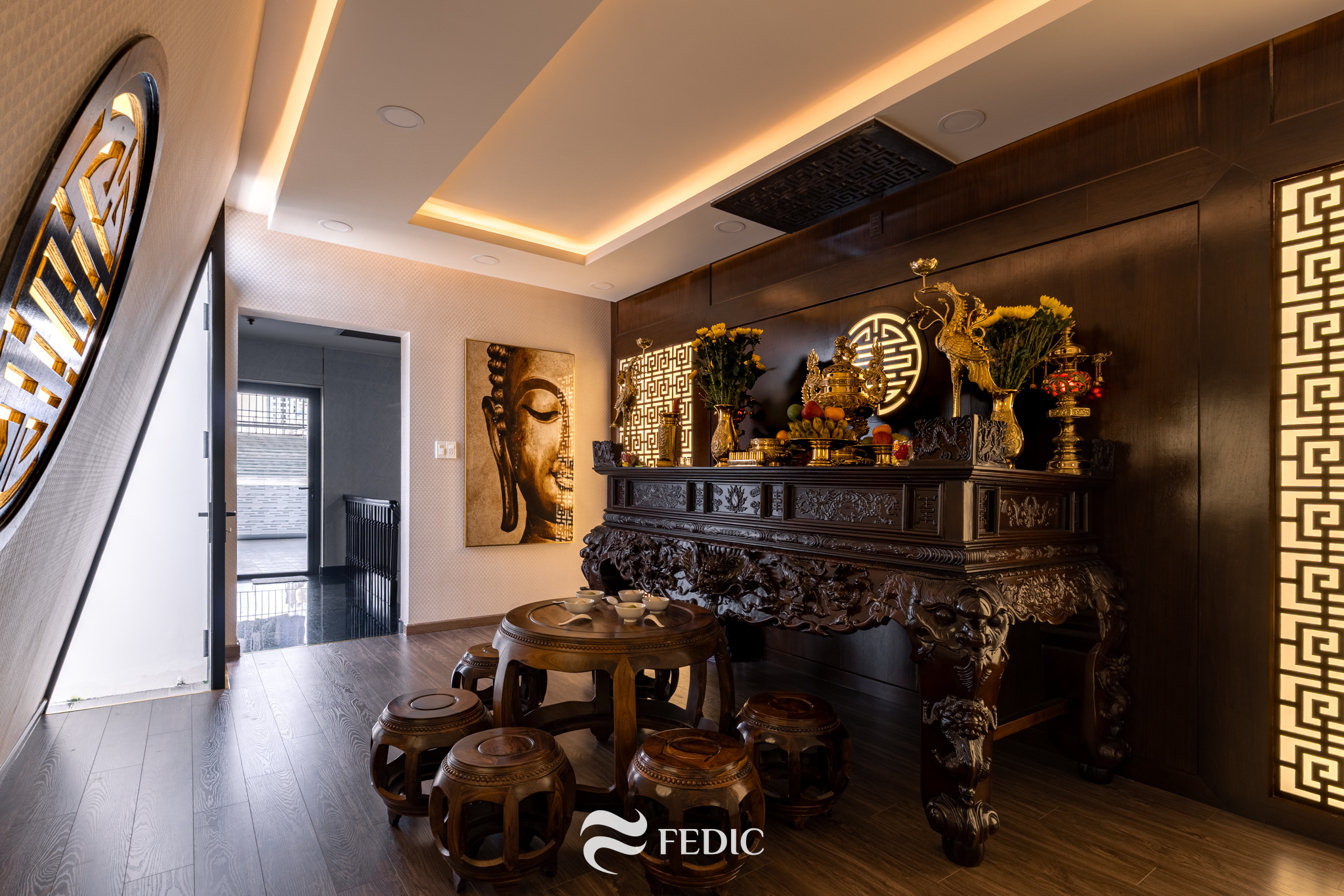 Nhà phố cổ điển_Mr Khanh_Fedic